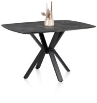 Palace, bartafel 150 x 120 cm - centrale poot (hoogte: 92 cm) - Antraciet - Afbeelding 2