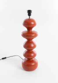 Flore lampenvoet 1*E27 - Roest