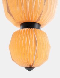 Rikke hanglamp 2*E27 D40cm - Beige - Afbeelding 3