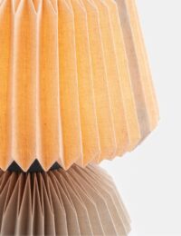 Rikke tafellamp 1*E27 H33cm - Beige - Afbeelding 2