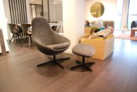 FAUTEUIL VENDU + REPOSE-PIEDS