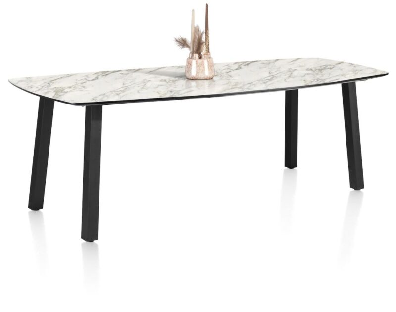 Palace, Bartafel 210 X 110 Cm - 4-Poten (Hoogte: 92 Cm) - Wit - Afbeelding 2