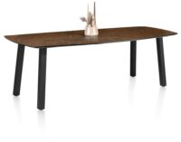 Palace, bartafel 210 x 110 cm - 4-poten (hoogte: 92 cm) - Roest - Afbeelding 2