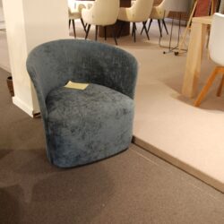 SOLDEN MONTRER LA CHAISE FLEUR DE PRINTEMPS BLEU