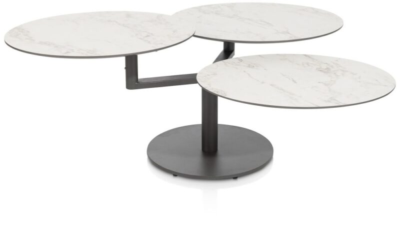 Pete, Table Basse Pivotante - 100 X 100 Cm - Image 2