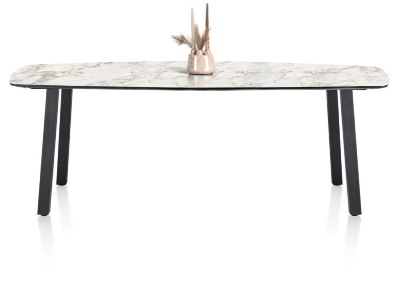 Palace, Bartafel 240 X 115 Cm - 4-Poten (Hoogte: 92 Cm) - Wit - Afbeelding 1