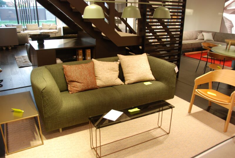 Salon Solden 3 Places En Tissu Ode Maru - Image 1