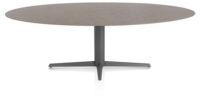 Saluti, TABLE ELLIPS 240 X 110 CM. - CENTRALE POOT - GRAPHIET - Lava
