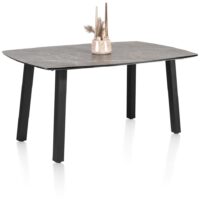 Palace, bartafel 150 x 120 cm - 4-poten (hoogte: 92 cm) - Lichtgrijs - Afbeelding 2