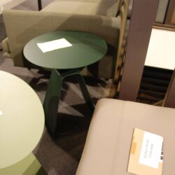 SOLDEN BIJZETTAFEL OLLIE ROND DONKERGROEN