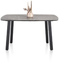 Palace, bartafel 150 x 120 cm - 4-poten (hoogte: 92 cm) - Lichtgrijs