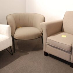 SOLDEN DESIGNZETEL ROND STOF BOMBOM