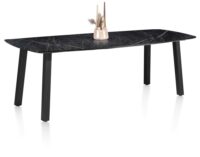 Palace, bartafel 210 x 110 cm - 4-poten (hoogte: 92 cm) - Onyx - Afbeelding 2