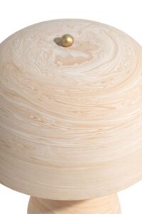 Victor tafellamp 1*E27 - Beige - Afbeelding 2