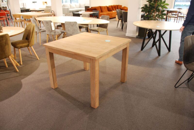 Solden Tafel Teak Vierkant - Afbeelding 1