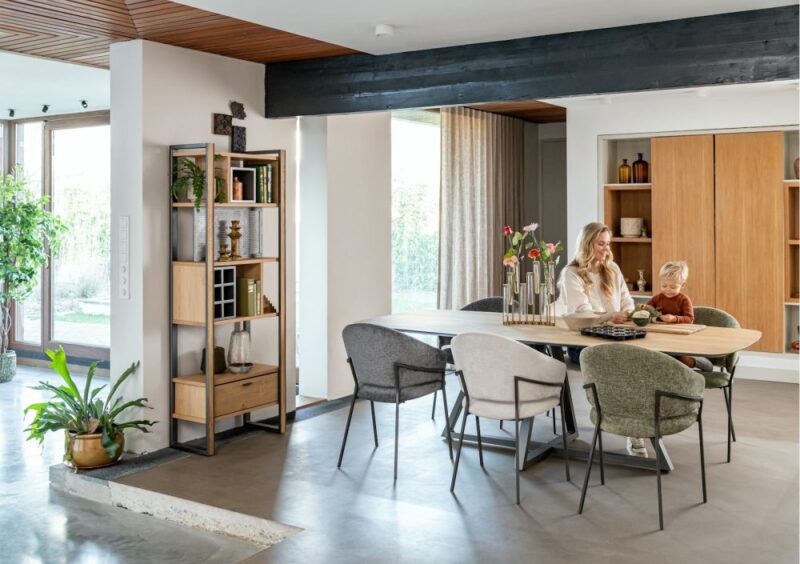 Shimanto, Eetkamertafel 210 X 110 Cm Ovaal - Afbeelding 2