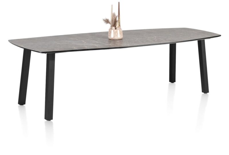 Palace, Bartafel 240 X 115 Cm - 4-Poten (Hoogte: 92 Cm) - Lichtgrijs - Afbeelding 2