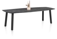 Palace, bartafel 240 x 115 cm - 4-poten (hoogte: 92 cm) - Antraciet - Afbeelding 2