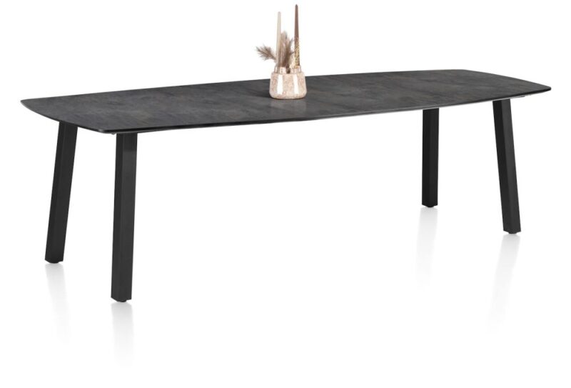 Palace, Bartafel 240 X 115 Cm - 4-Poten (Hoogte: 92 Cm) - Antraciet - Afbeelding 2