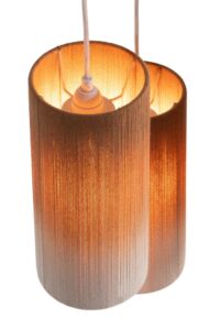 Ambre hanglamp 5*E27 - Koper - Afbeelding 3