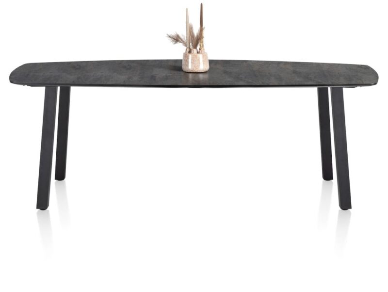 Palace, Bartafel 240 X 115 Cm - 4-Poten (Hoogte: 92 Cm) - Antraciet - Afbeelding 1