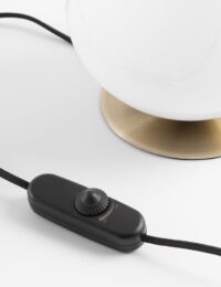 Milky tafellamp 1*E27 - Wit - Afbeelding 3