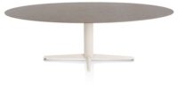 Saluti, TABLE ELLIPS 240 X 110 CM. - CENTRALE POOT - CR&Egrave;ME - Lava
