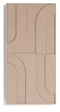 Jace schilderij 48x96cm - Creme