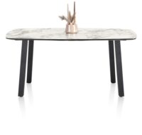 Palace, bartafel 180 x 110 cm - 4-poten (hoogte: 92 cm) - wit