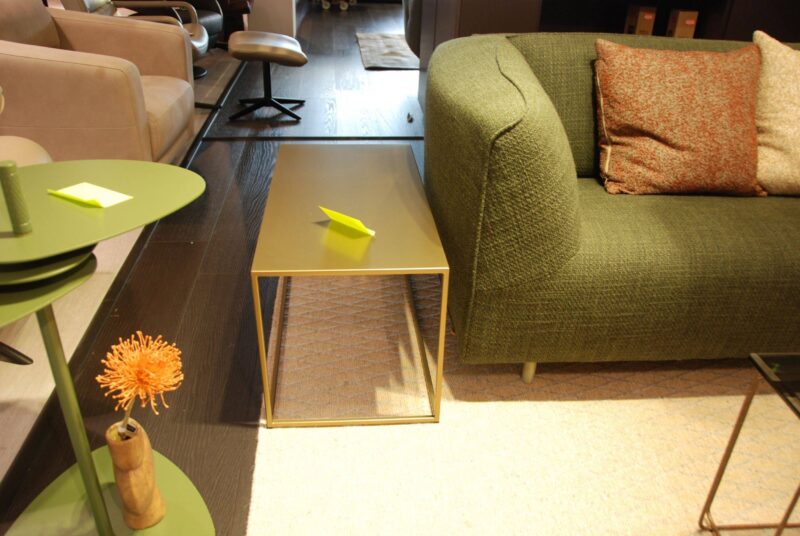 Solden Bijzettafel Goudkleurig - Afbeelding 1