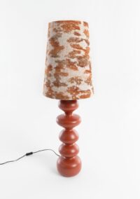 Beautiq Noble lampenkap 35/25 x 46cm - koper - Afbeelding 2