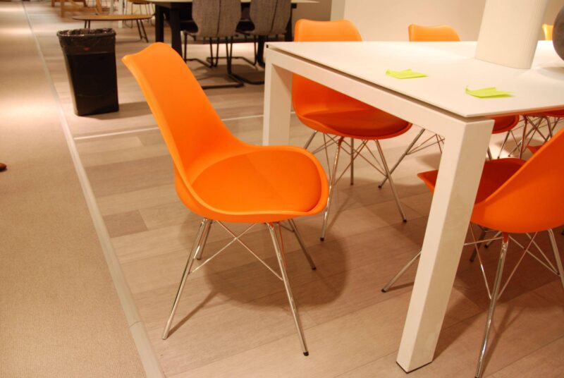 Stoelen Oranje -11 Stuks - Afbeelding 1