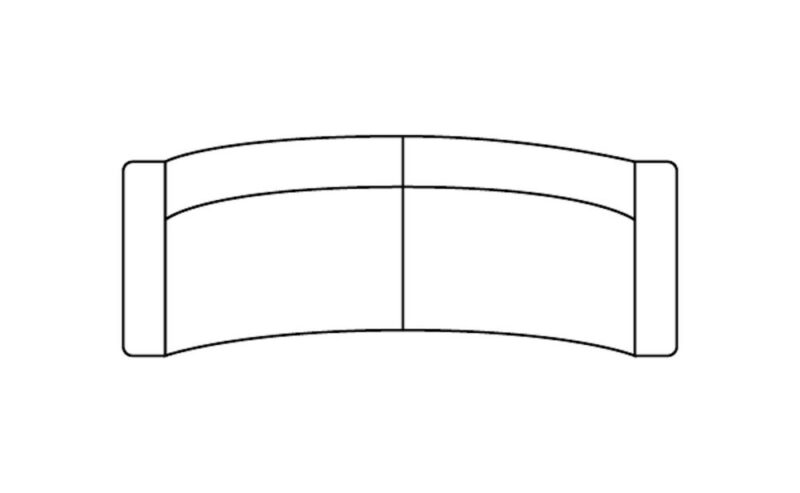 Almeria, Canapé 4 Places Rond 2 Parties - Image 1