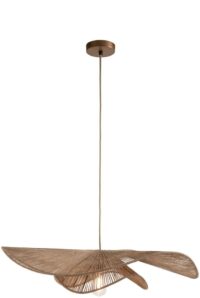 Iggy hanglamp 1*E27 D80cm - Naturel - Afbeelding 2