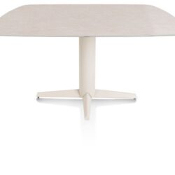 Saluti, EETKAMERTAFEL OVAAL 150 X 105 CM. - CENTRALE POOT - CRÈME - Light sand