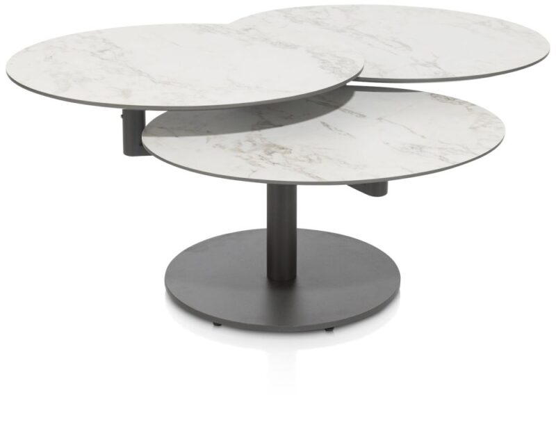 Pete, Table Basse Pivotante - 100 X 100 Cm - Image 3