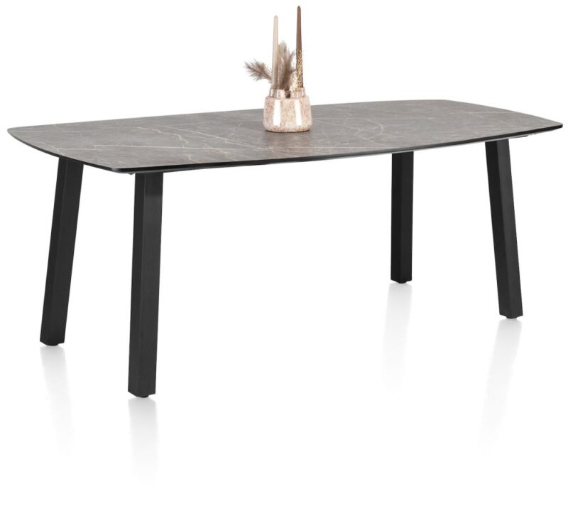 Palace, Bartafel 180 X 110 Cm - 4-Poten (Hoogte: 92 Cm) - Lichtgrijs - Afbeelding 2