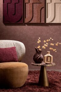 Jace schilderij 48x96cm - Creme - Afbeelding 3