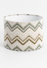 Beautiq Lush lampenkap 30 x 21cm - Olijf