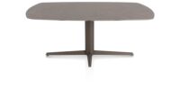 Saluti, TABLE OVAAL 180 X 105 CM. - CENTRALE POOT - STEELBROWN - Lava