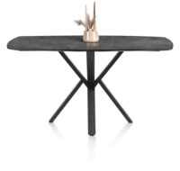 Palace, bartafel 180 x 110 cm - centrale poot (hoogte: 92 cm) - Antraciet