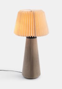 Rikke vloerlamp 1*E27 H95cm - Beige