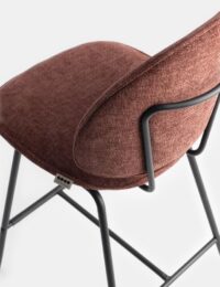 Milo barstoel - Burgundy red - Afbeelding 3