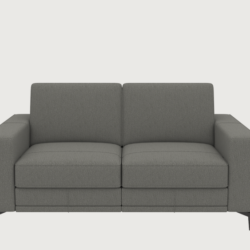 Denver, 2-zits - arm 3 - poot 13 cm. + pocket - livigno - grijs