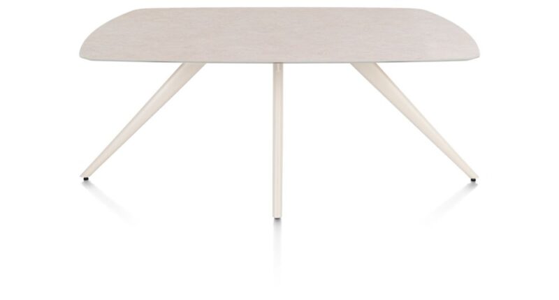Saluti, Table Ovaal 180 X 105 Cm. - 4-Pootjes - Cr&egrave;me - Light Sand - Image 1