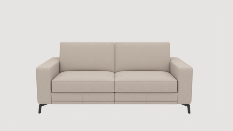 Denver, 1.5-Places - Accoudoir Gauche - Creme - Image 1