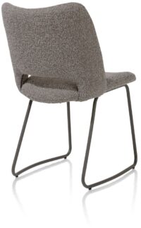 Kodi, eetkamerstoel - frame graphite - stof Brioni - lever - Afbeelding 3