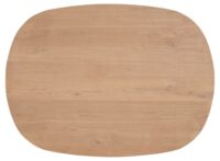 Nyborg, eetkamertafel 240 x 110 cm - Deens ovaal - centrale poot hout - Afbeelding 3