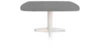 Saluti, TABLE OVAAL 150 X 105 CM. - CENTRALE POOT - CRÈME - Anthracite