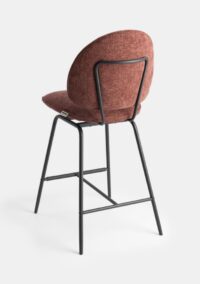 Milo barstoel - Burgundy red - Afbeelding 2